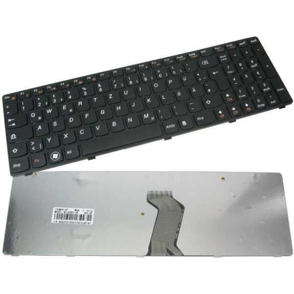 Premium Laptop-Tastatur Notebook Keyboard Ersatz Deutsch qwertz ersetzt ibm Lenovo IdeaPad 6102774 25206672 25206702 (Deutsches Layout) - Trade-shop