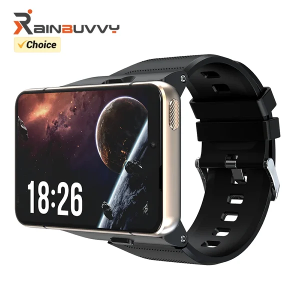 Rainbuvvy S999 4G LTE Smartwatch 4GB RAM 64GB ROM 2.88" Big Screen 5MP/13MP Dual Camera Quad Core