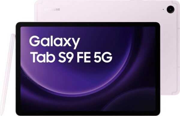 Samsung Galaxy Tab S9 FE 5G Tablet (10,9", 128 GB, Android,One UI,Knox, 5G, AI-Funktionen)