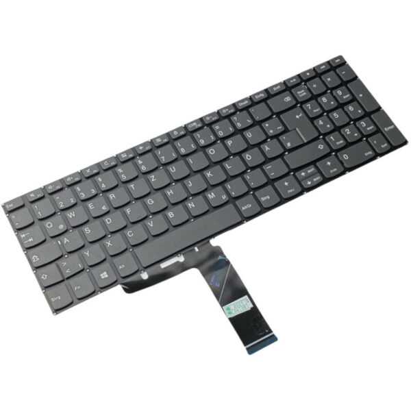 Trade-Shop Original Laptop Notebook Tastatur Keyboard Deutsch QWERTZ für IBM Lenovo IdeaPad Laptops wie 330S-15IKB 330S-15ISK / Grau, ohne Rahmen