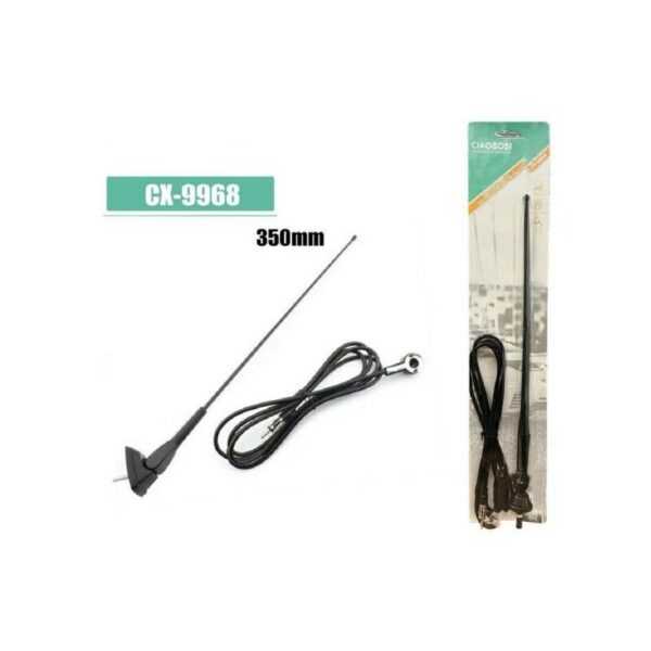 Trade Shop Traesio - fm radio kabel antenne universal autodach dekoration 350MM CX-9968