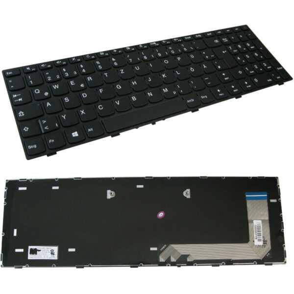 Trade-shop - Original Laptop-Tastatur / Notebook Keyboard Ersatz Austausch Deutsch qwertz für Lenovo IdeaPad 5N20L25958 PK131NTA00 V155420AS1