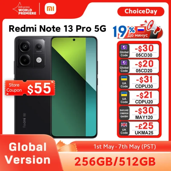 Xiaomi-Carregamento Redmi Note 13 Pro 5G Turbo Versão Global Câmera 200MP OIS 6 67 " Tela AMOLED