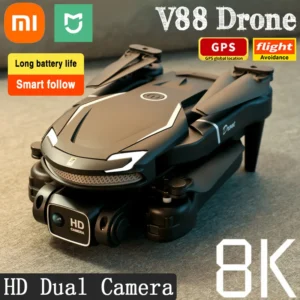 Xiaomi Mijia V88 Mini Drone 8K HD Dual Camera 5G GPS Obstacle Avoidance Photography Optical Flow