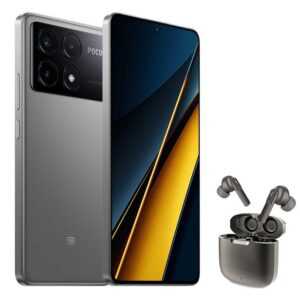 Xiaomi POCO X6 Pro 5G 8+256GB Smartphone & Bluetooth Kopfhörer Handy (6.67 Zoll, 256 GB Speicherplatz, 64 MP Kamera)