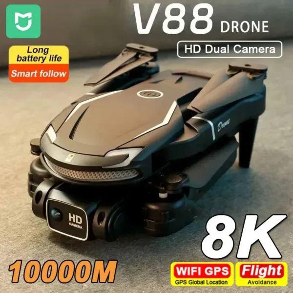 Xiaomi mijia v88 drohne 8k 5g gps profession elle hd luftaufnahme fernbedienung flugzeug hd dual