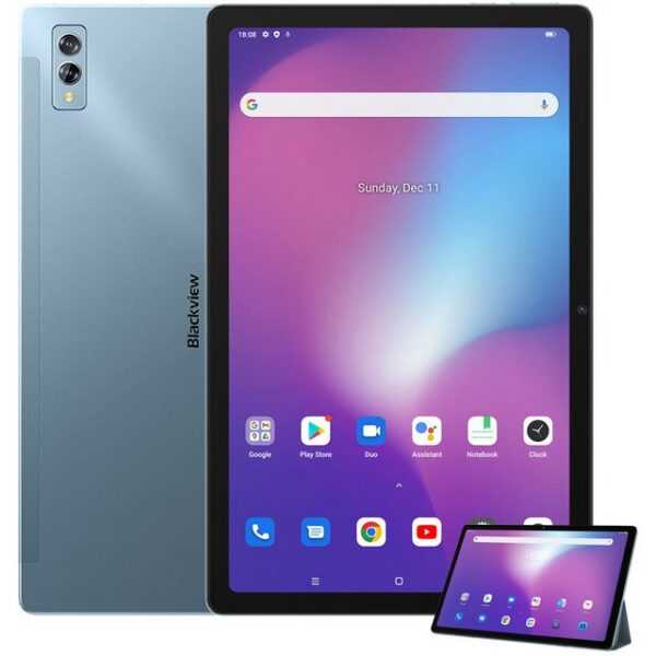 blackview Tab11SE Tablet (10.36", 128 GB, 4G LTE, 2K Display, 7680mAh Akku, 13MP Kamera, Unterstützt PC-Modus, mit Hülle)